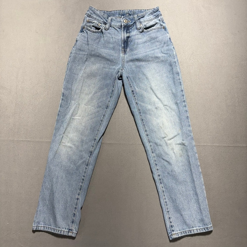 By Rewash Light Wash Straight Leg Eco Friendly Denim Jeans J22931ANI